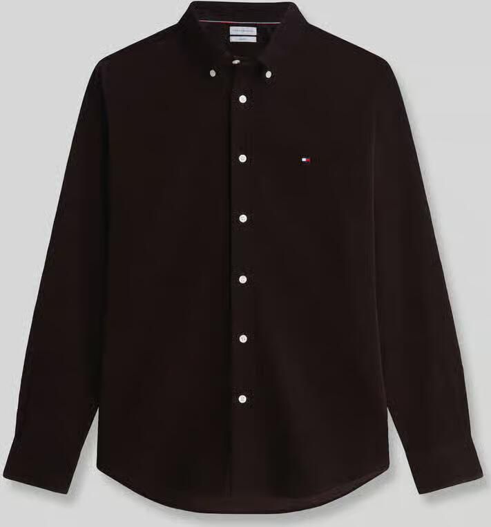 Tommy Hilfiger Regular fit vrijetijdsoverhemd van puur katoen
