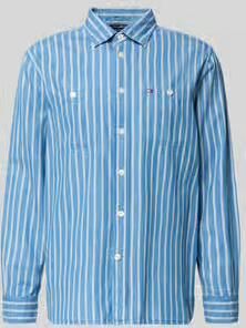 Tommy Hilfiger regular fit vrijetijdsoverhemd van puur katoen model 'CHAMBRAY'