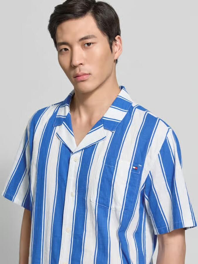 Tommy Hilfiger regular fit vrijetijdsoverhemd van puur katoen model 'WOVEN BOWLING'