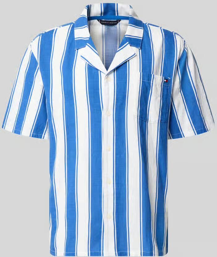 Tommy Hilfiger regular fit vrijetijdsoverhemd van puur katoen model 'WOVEN BOWLING' - Foto 2