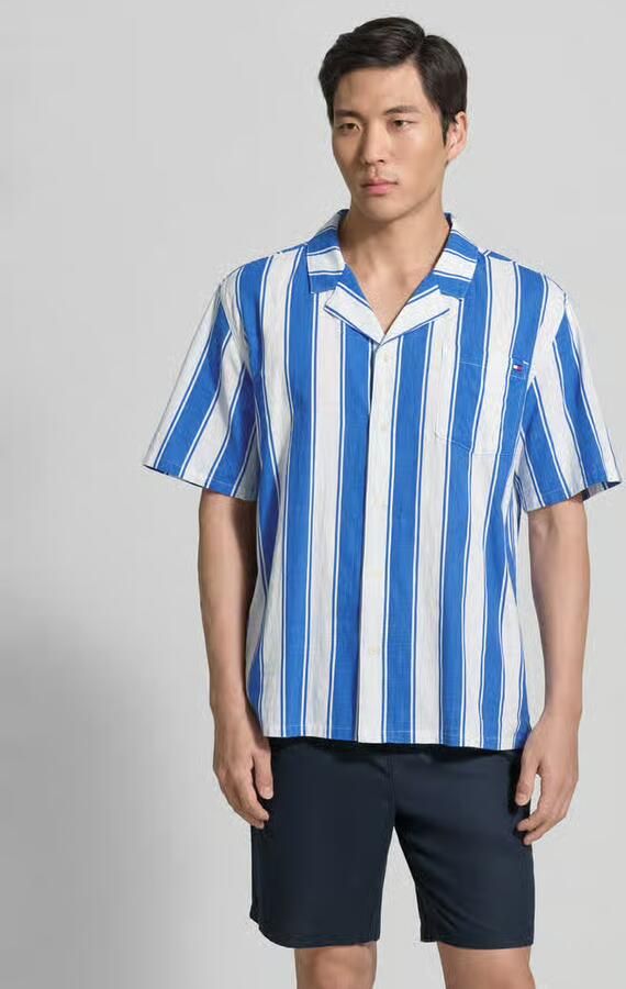 Tommy Hilfiger regular fit vrijetijdsoverhemd van puur katoen model 'WOVEN BOWLING' - Foto 4