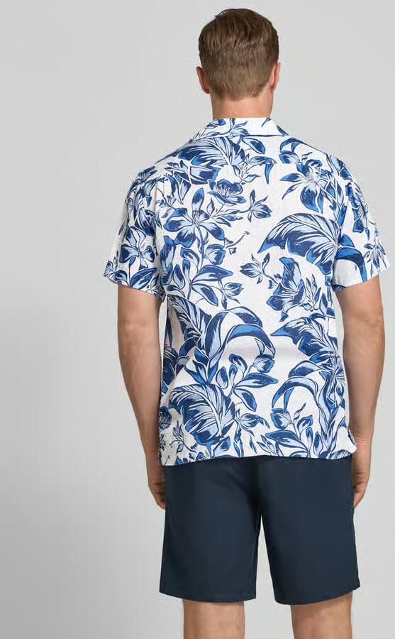Tommy Hilfiger regular fit vrijetijdsoverhemd van puur linnen