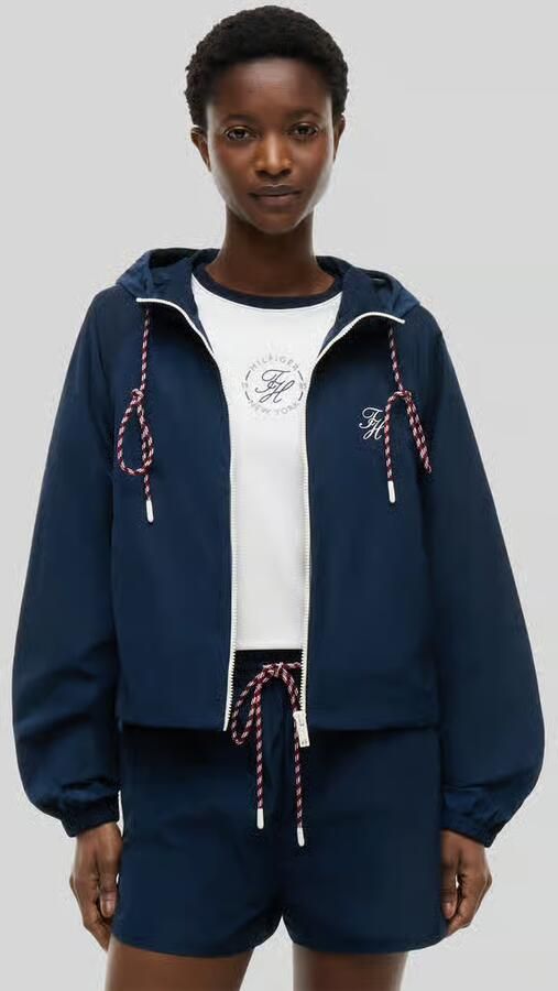 Tommy Hilfiger regular fit waterafstotend functioneel jack - Foto 2