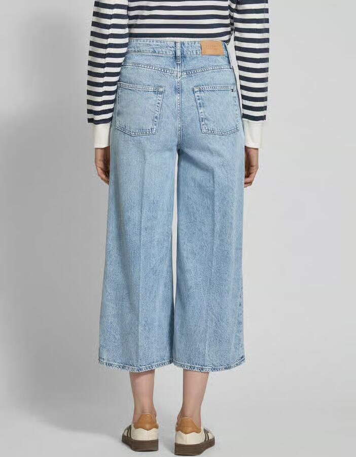 Tommy Hilfiger Wijde jeans WIDE LEG HIGH WAIST met logo-badge in blauwe wassing - Foto 2