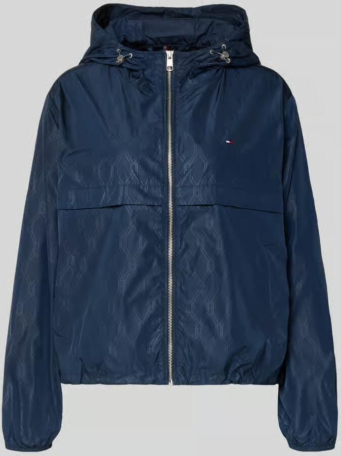 Tommy Hilfiger Regular fit windbreaker met capuchon