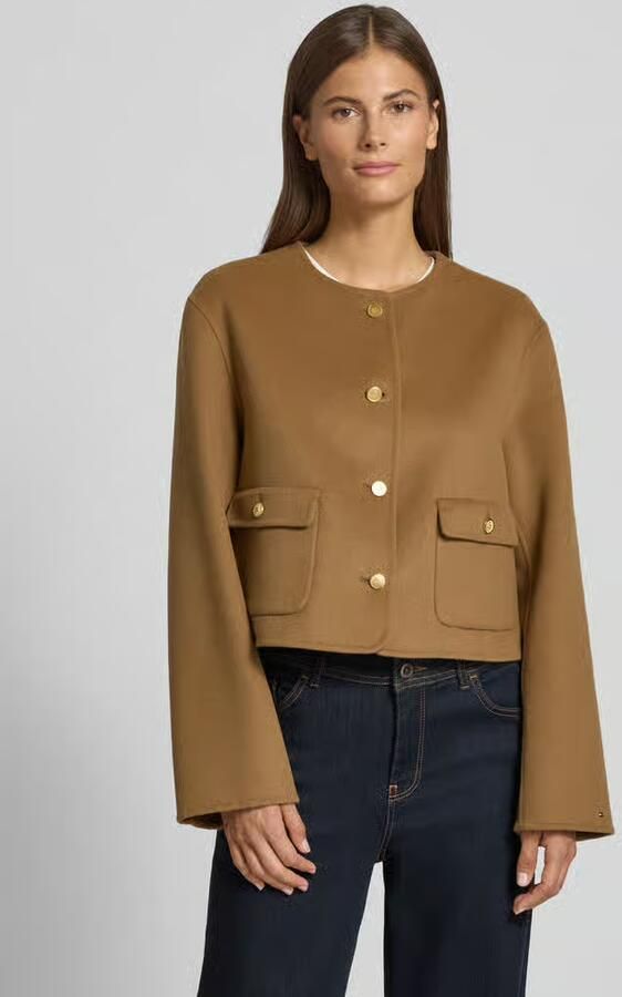 Tommy Hilfiger Kort jack DF WOOL BLEND REG LADY JACKET - Foto 6