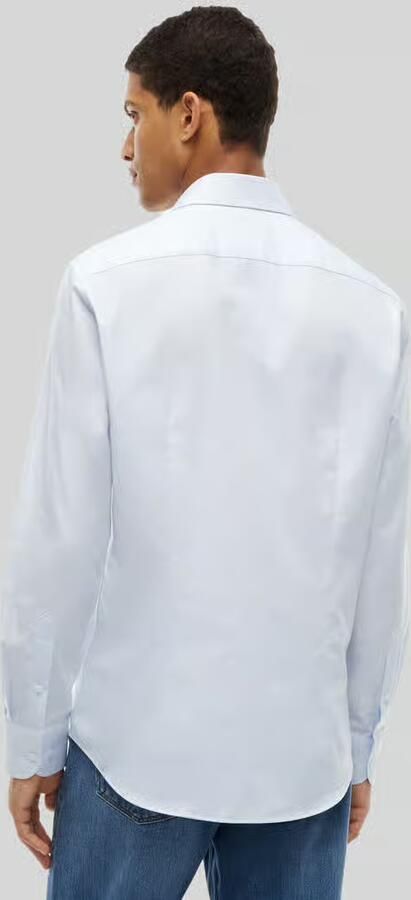 Tommy Hilfiger Regular Fit zakelijk overhemd met afgeronde zoom - Foto 2