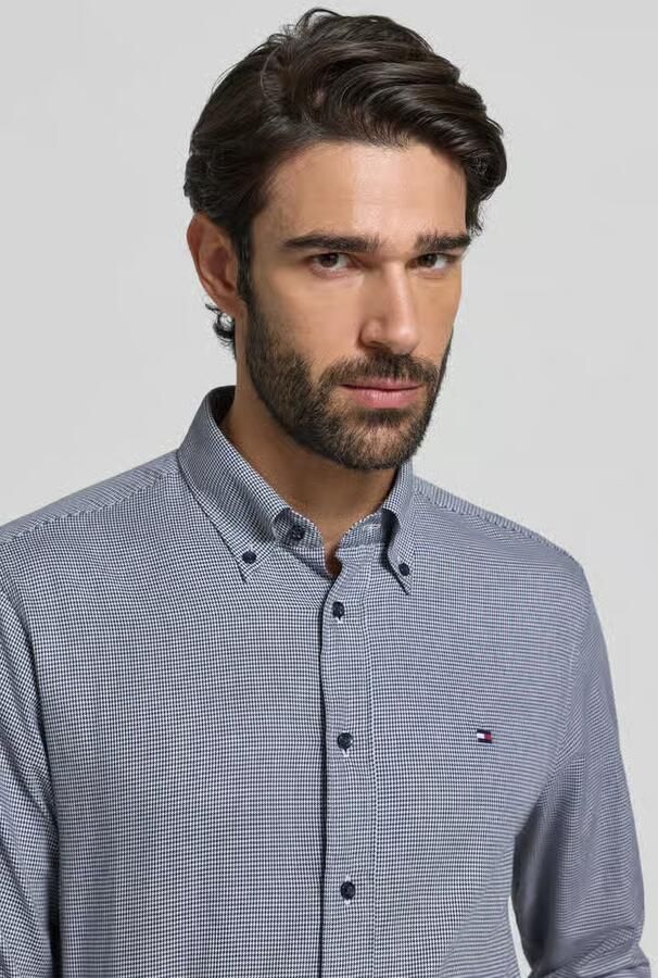 Tommy Hilfiger Regular fit zakelijk overhemd van puur katoen - Foto 2