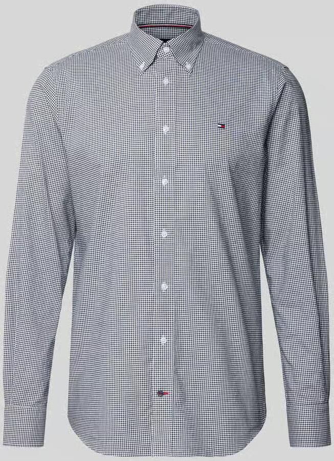 Tommy Hilfiger Regular fit zakelijk overhemd van puur katoen