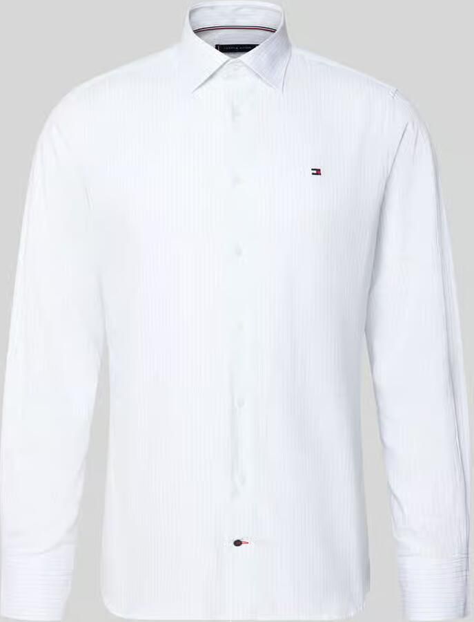 Tommy Hilfiger Regular fit zakelijk overhemd van puur katoen