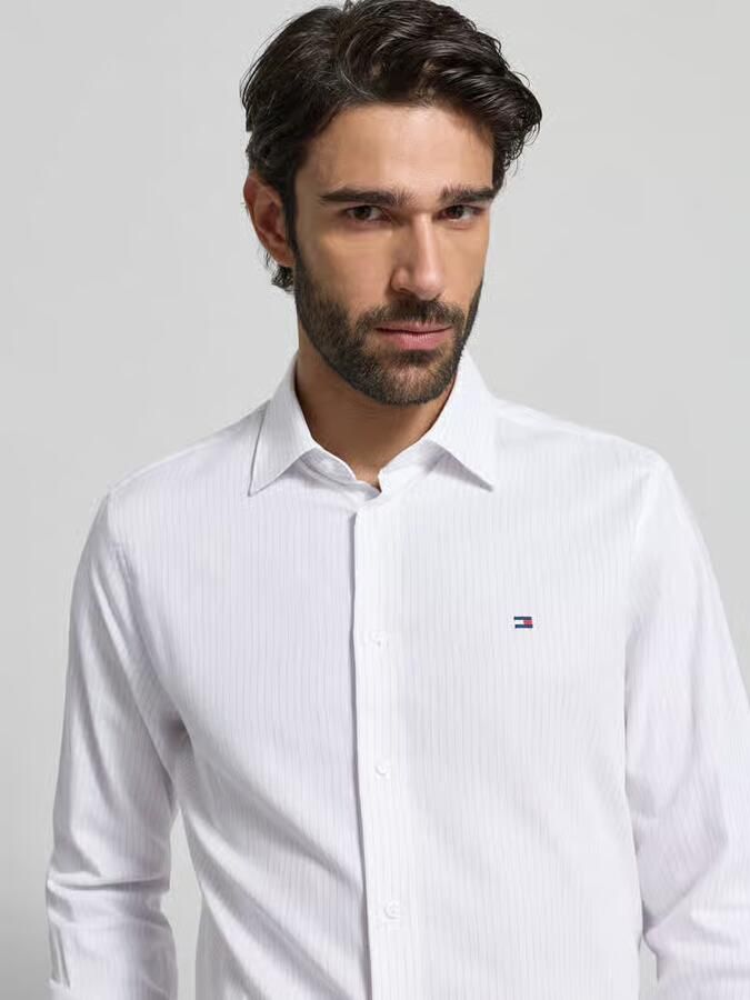 Tommy Hilfiger Regular fit zakelijk overhemd van puur katoen - Foto 2