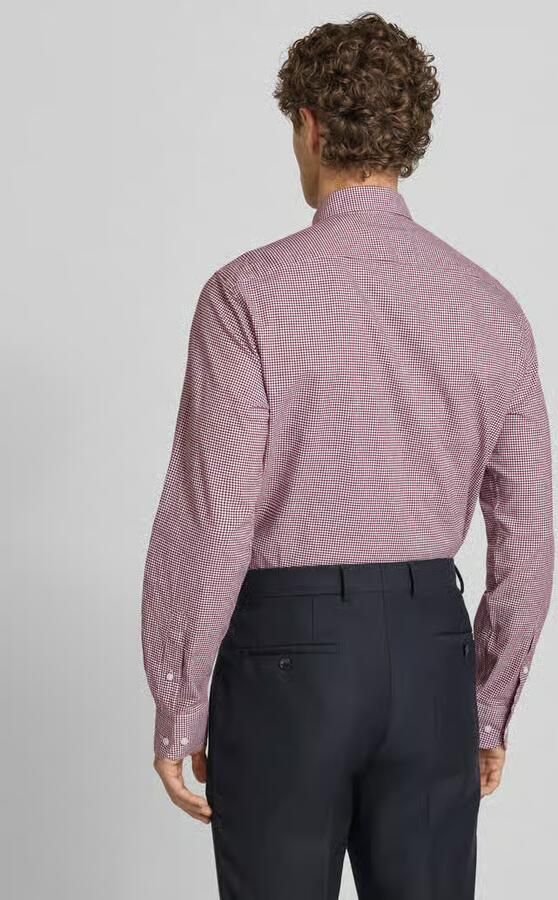 Tommy Hilfiger Regular fit zakelijk overhemd van puur katoen - Foto 4