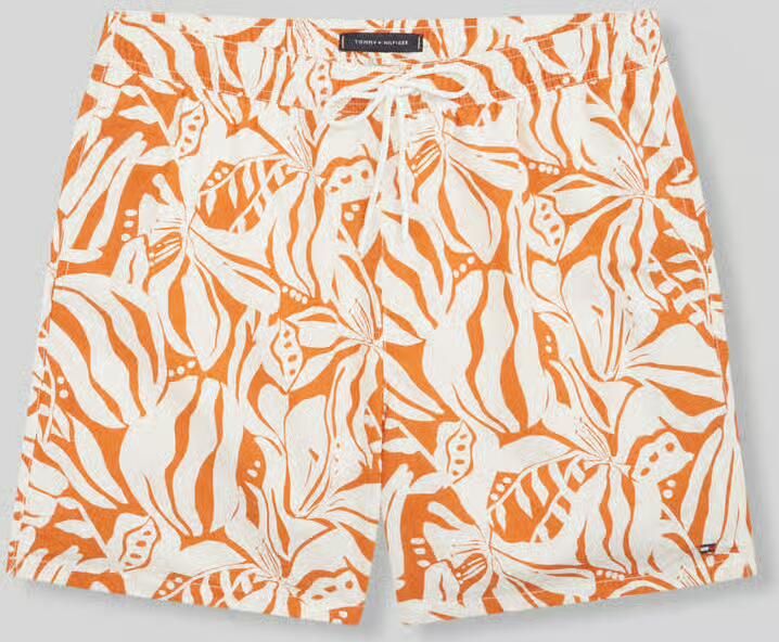 Tommy Hilfiger regular fit zwembroek met all-over motief - Foto 2