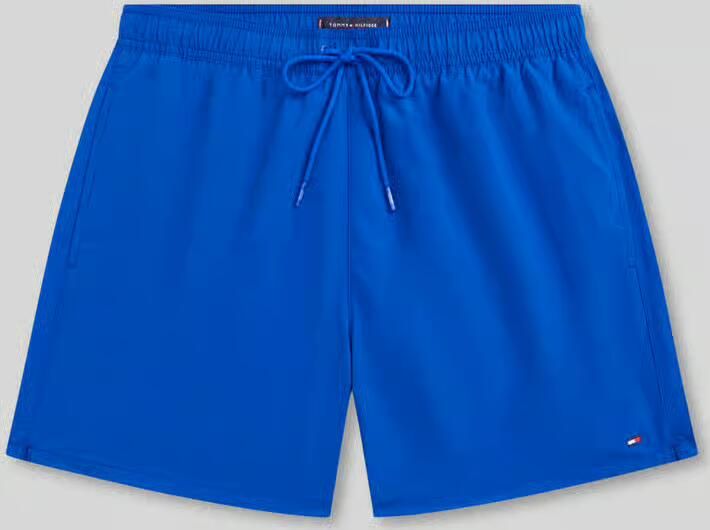 Tommy Hilfiger regular fit zwembroek met gestikt logo