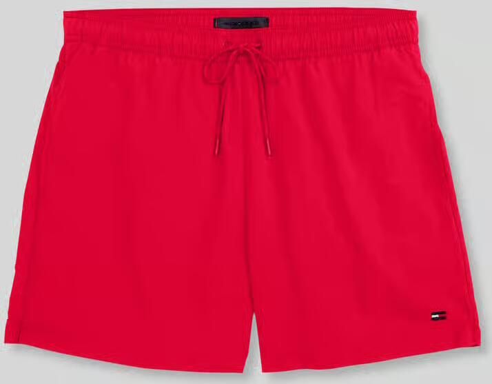 Tommy Hilfiger Regular fit zwembroek met logostitching