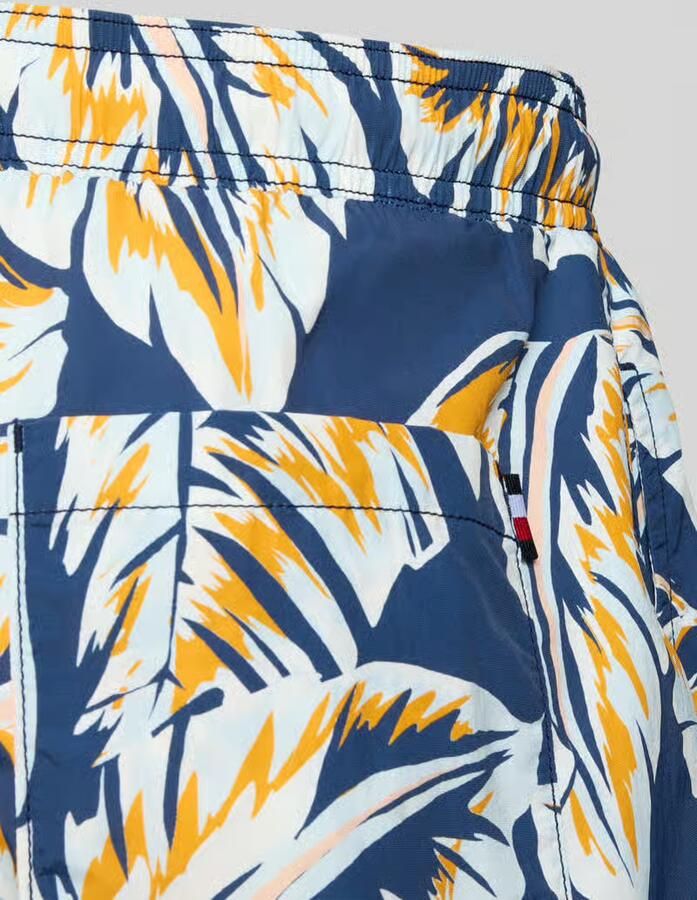 Tommy Hilfiger regular fit zwembroek met gestikt logo