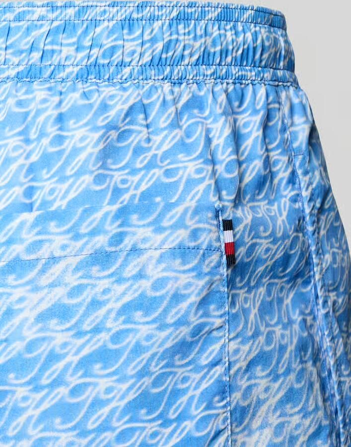 Tommy Hilfiger regular fit zwembroek met gestikt logo