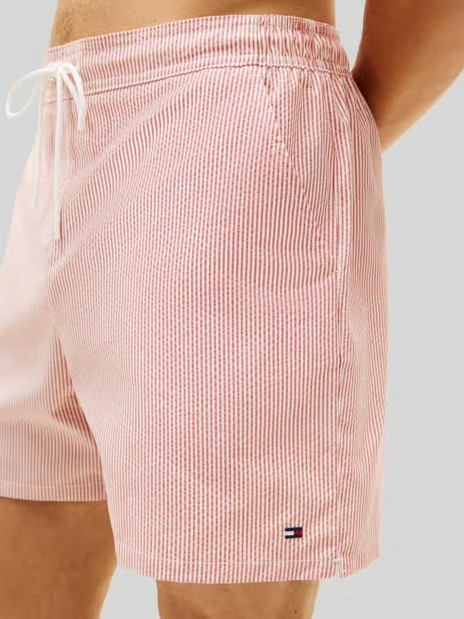 Tommy Hilfiger regular fit zwembroek met labelstitching