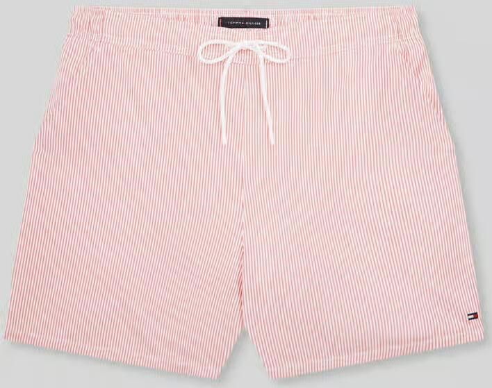 Tommy Hilfiger regular fit zwembroek met labelstitching - Foto 2