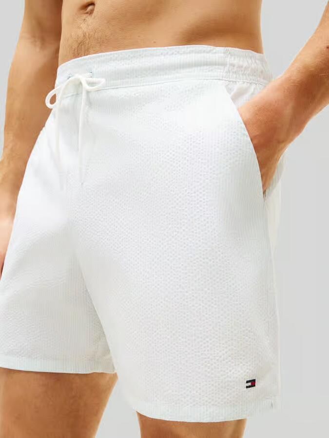 Tommy Hilfiger regular fit zwembroek met labelstitching