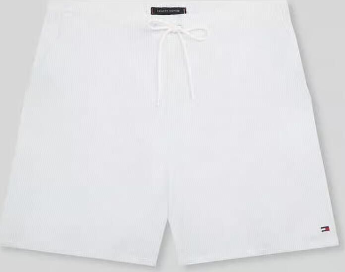 Tommy Hilfiger regular fit zwembroek met labelstitching - Foto 2