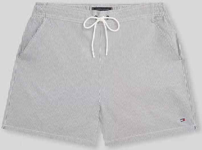 Tommy Hilfiger regular fit zwembroek met labelstitching - Foto 2