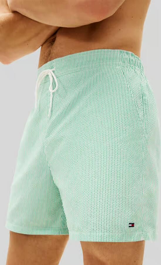 Tommy Hilfiger regular fit zwembroek met labelstitching