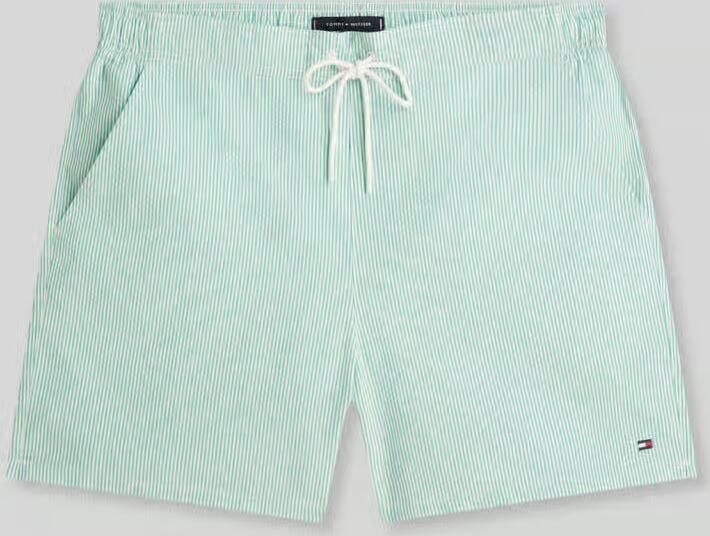 Tommy Hilfiger regular fit zwembroek met labelstitching - Foto 2