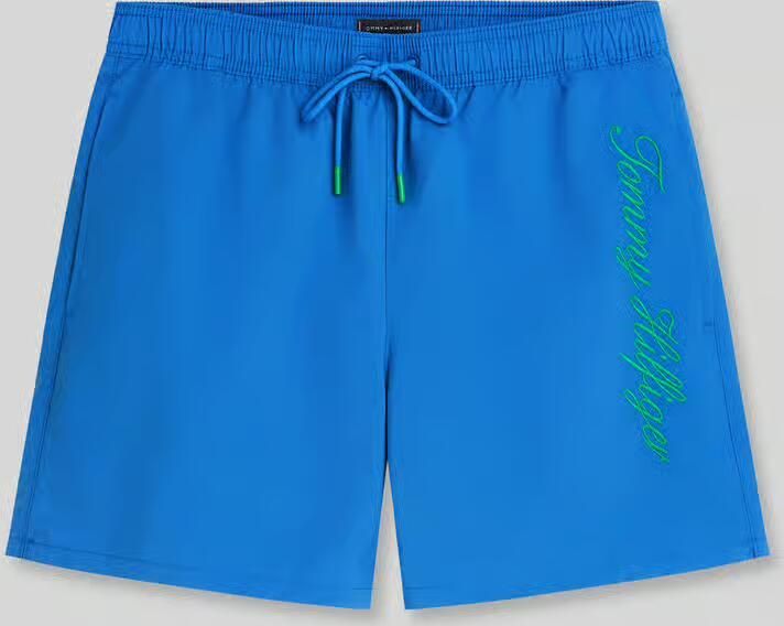 Tommy Hilfiger regular fit zwembroek met labelstitching - Foto 2
