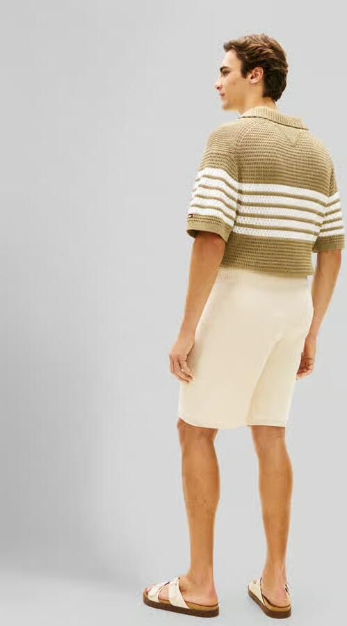 Tommy Hilfiger regular sweatshorts met tunnelkoord - Foto 3