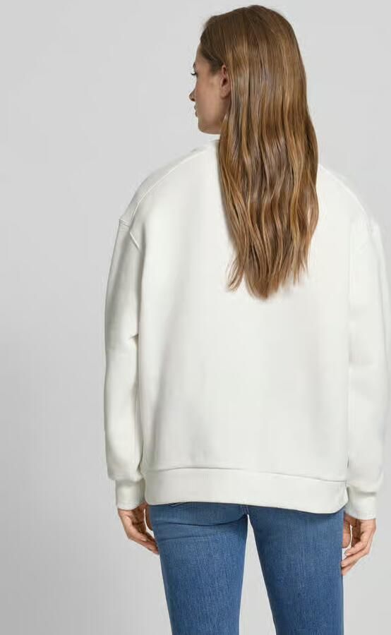 Tommy Hilfiger Relaxed fit badstof sweatshirt van katoenmix