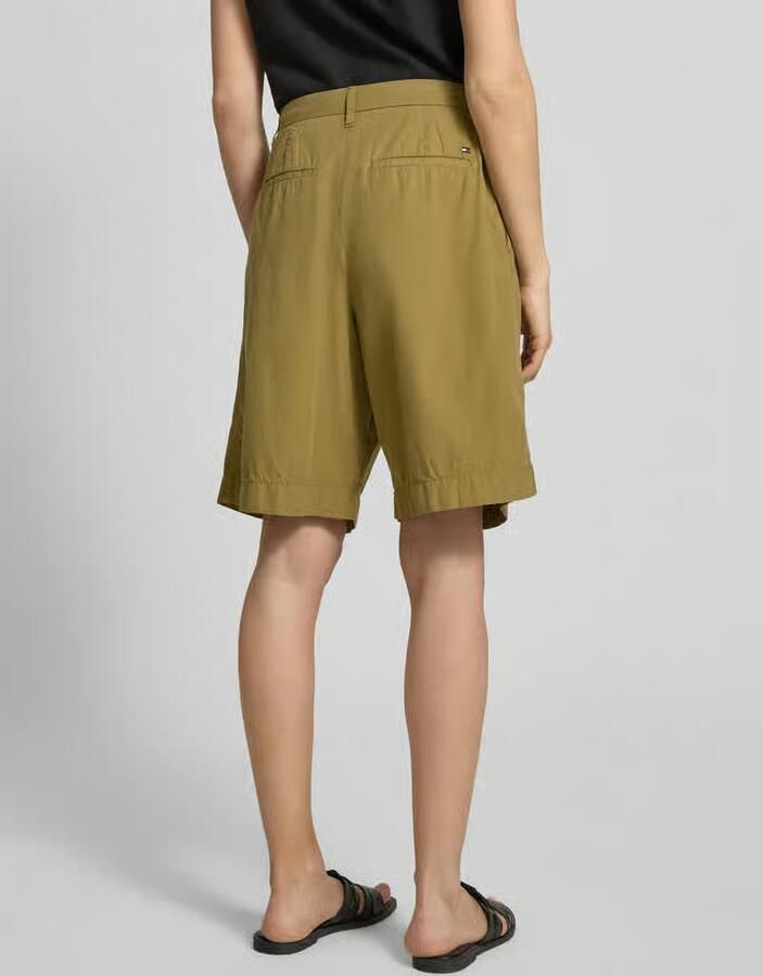 Tommy Hilfiger relaxed fit bermuda van puur katoen