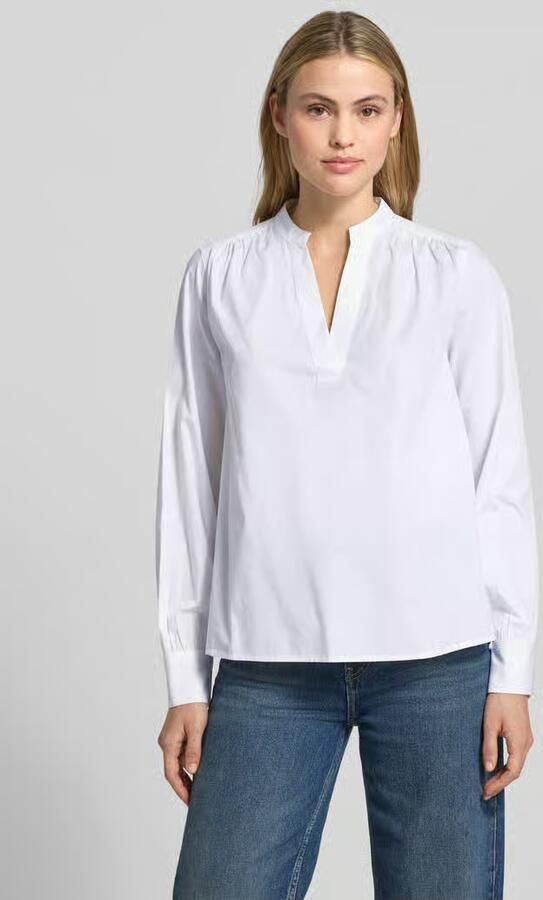 Tommy Hilfiger Relaxed fit Blouse met lange mouwen van puur katoen - Foto 2