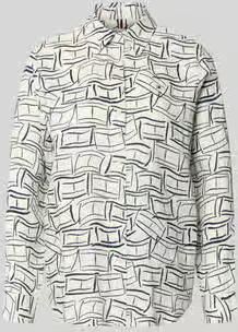 Tommy Hilfiger relaxed fit blouse met lange mouwen van puur linnen