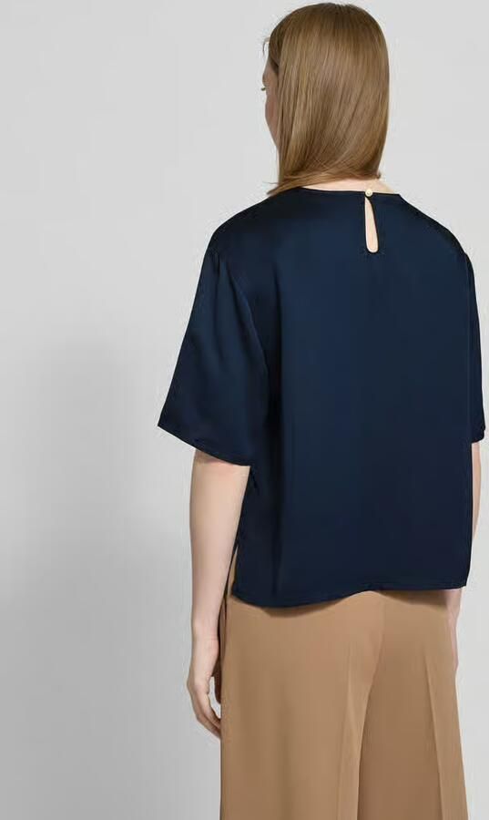 Tommy Hilfiger Relaxed fit blouse van satijn