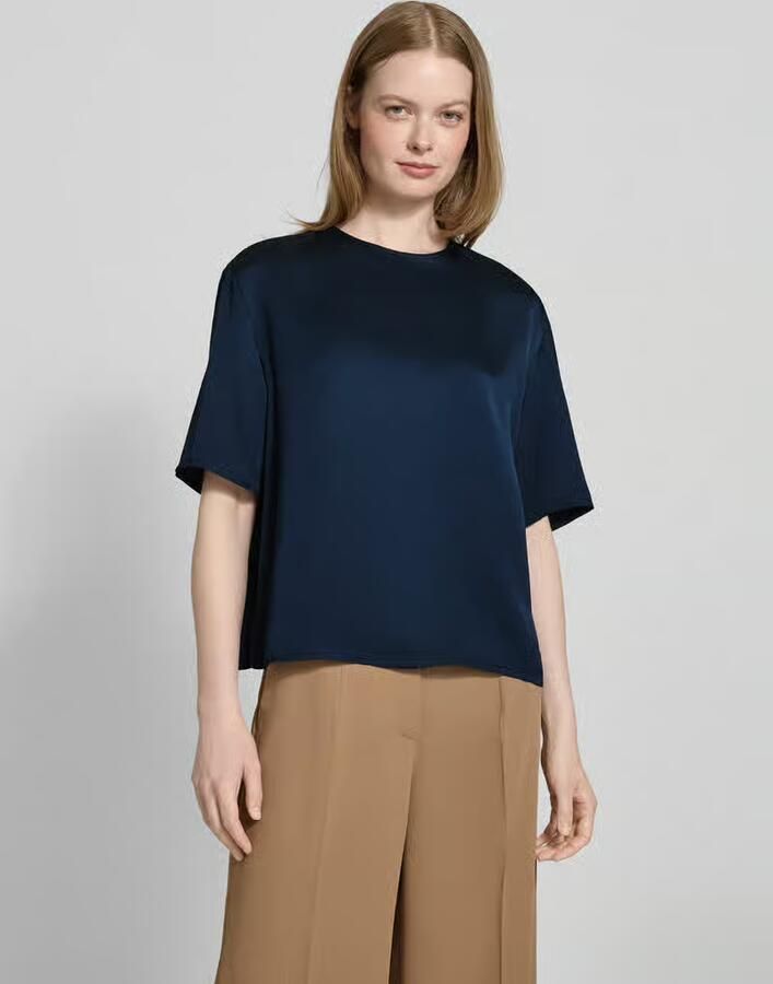 Tommy Hilfiger Relaxed fit blouse van satijn - Foto 2