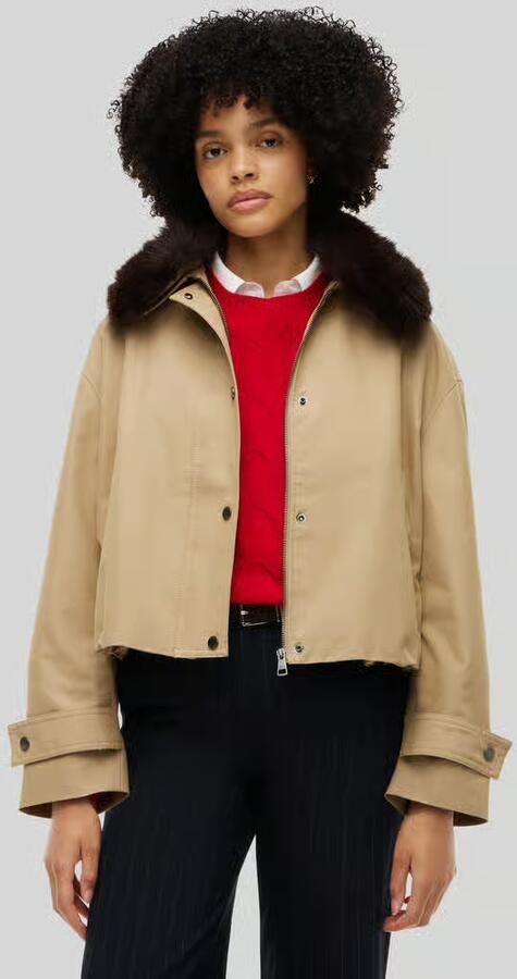 Tommy Hilfiger relaxed fit blouson van katoenmix - Foto 2