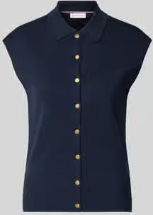 Tommy Hilfiger relaxed fit bodywarmer van katoenmix