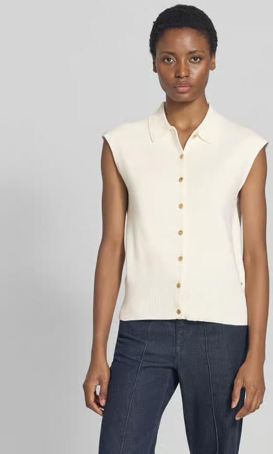 Tommy Hilfiger relaxed fit bodywarmer van katoenmix - Foto 2