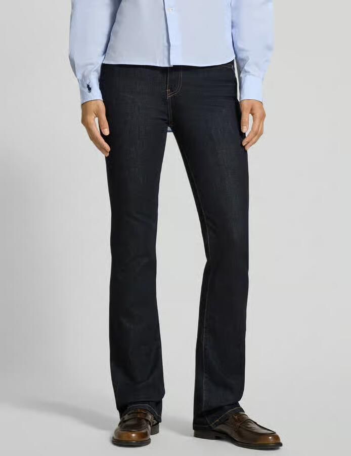 Tommy Hilfiger Relaxed fit bootcut jeans van katoenmix - Foto 5