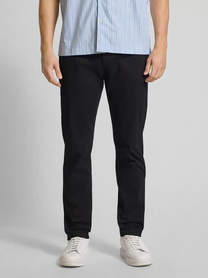 Tommy Hilfiger Relaxed fit broek van katoenmix - Foto 5