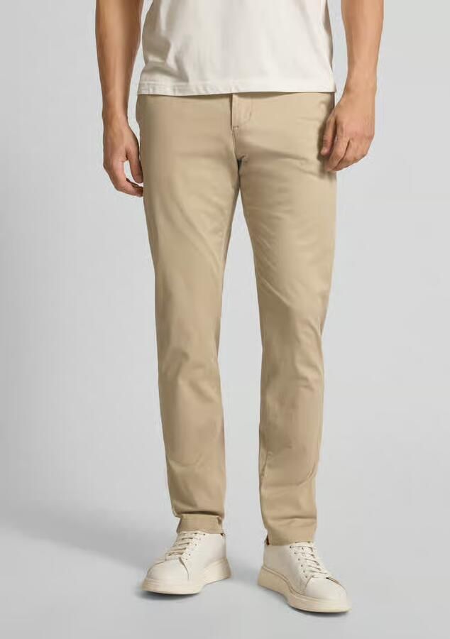 Tommy Hilfiger Relaxed fit broek van katoenmix - Foto 5
