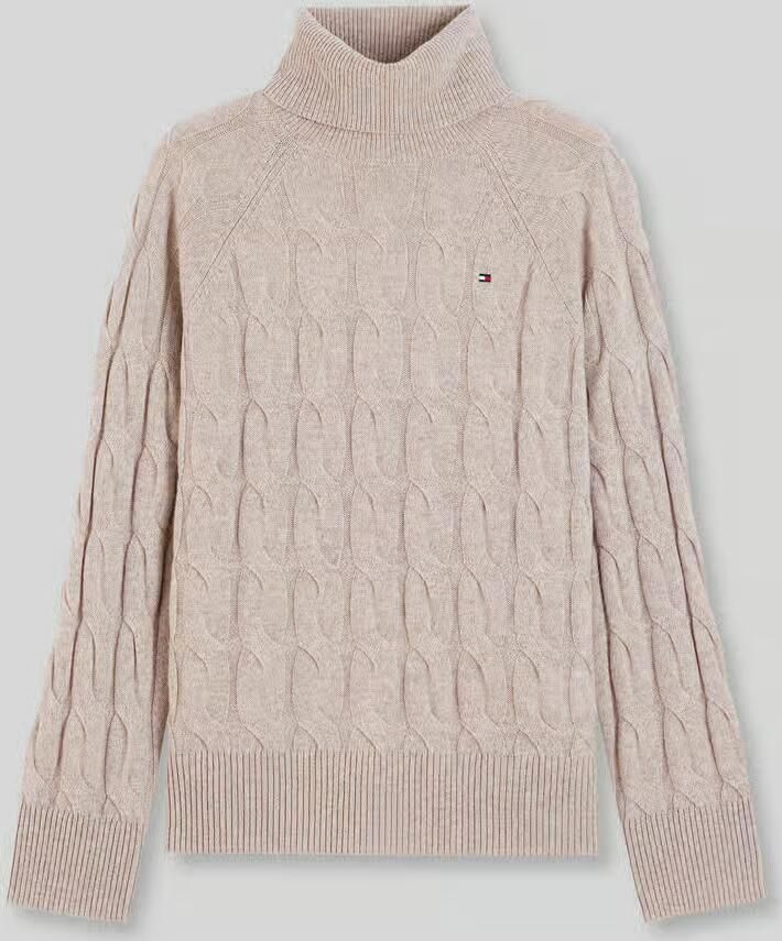 Tommy Hilfiger relaxed fit coltrui van pure wol