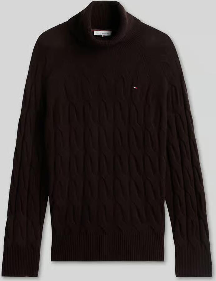 Tommy Hilfiger relaxed fit coltrui van pure wol