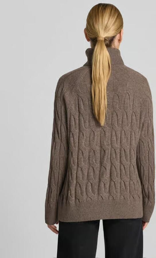 Tommy Hilfiger Trui Ww0ww46791 Soft Wool Cable Roll - Foto 2