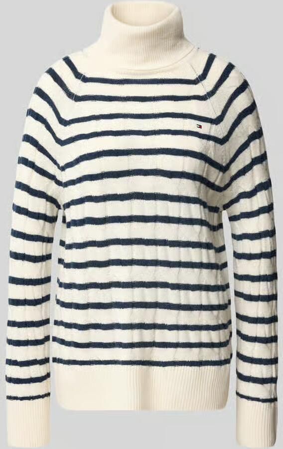 Tommy Hilfiger relaxed fit coltrui van pure wol