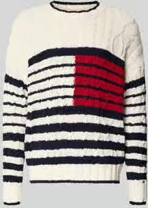 Tommy Hilfiger Relaxed fit gebreide pullover van puur katoen