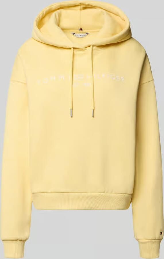 Tommy Hilfiger Relaxed fit hoodie van katoenmix