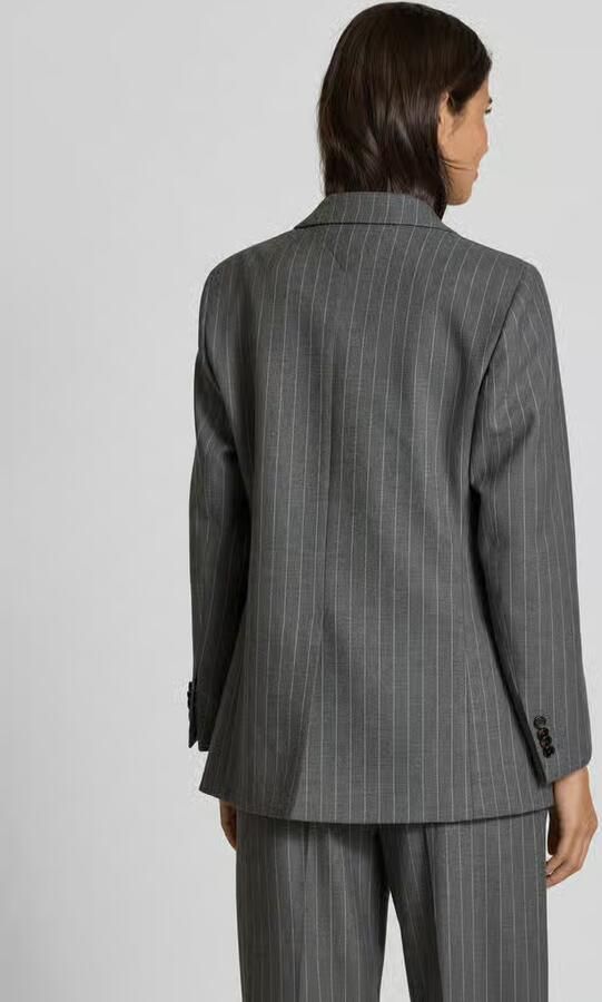 Tommy Hilfiger Relaxed fit korte blazer met viscose