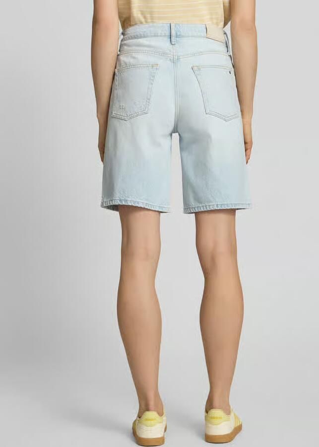 Tommy Hilfiger Relaxed fit korte jeans van een mix van katoen en lyocell